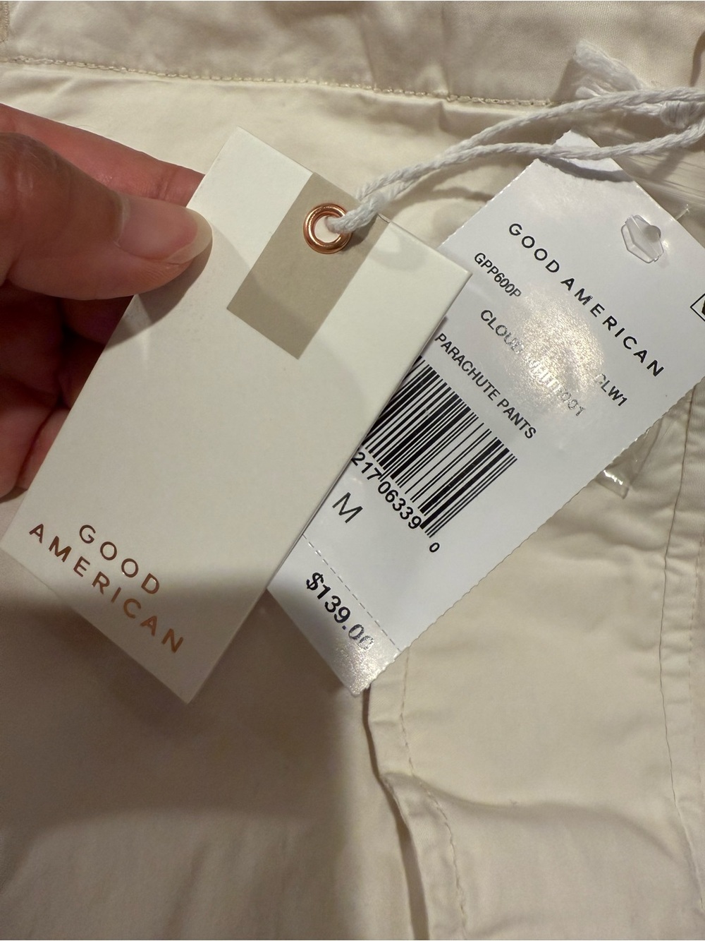 NWT Good American Parachute Cargo Pants - Picture 5 of 11